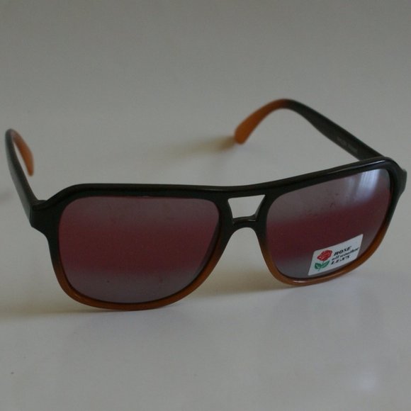 NWT TrueVintage DoubleBridge Sports Navigator all weather rose lens sunglasses - Picture 1 of 2